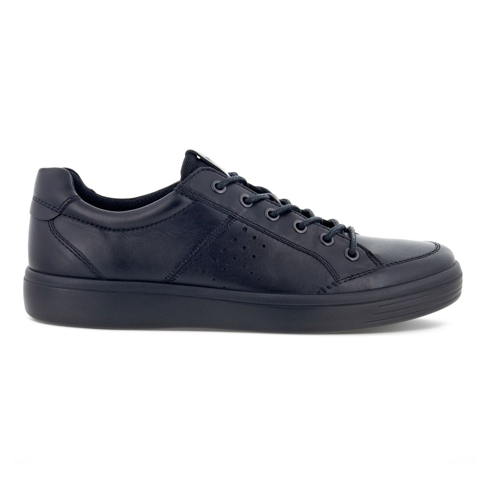 ECCO Mens Sneakers Black - Soft Classic - NCW-745380